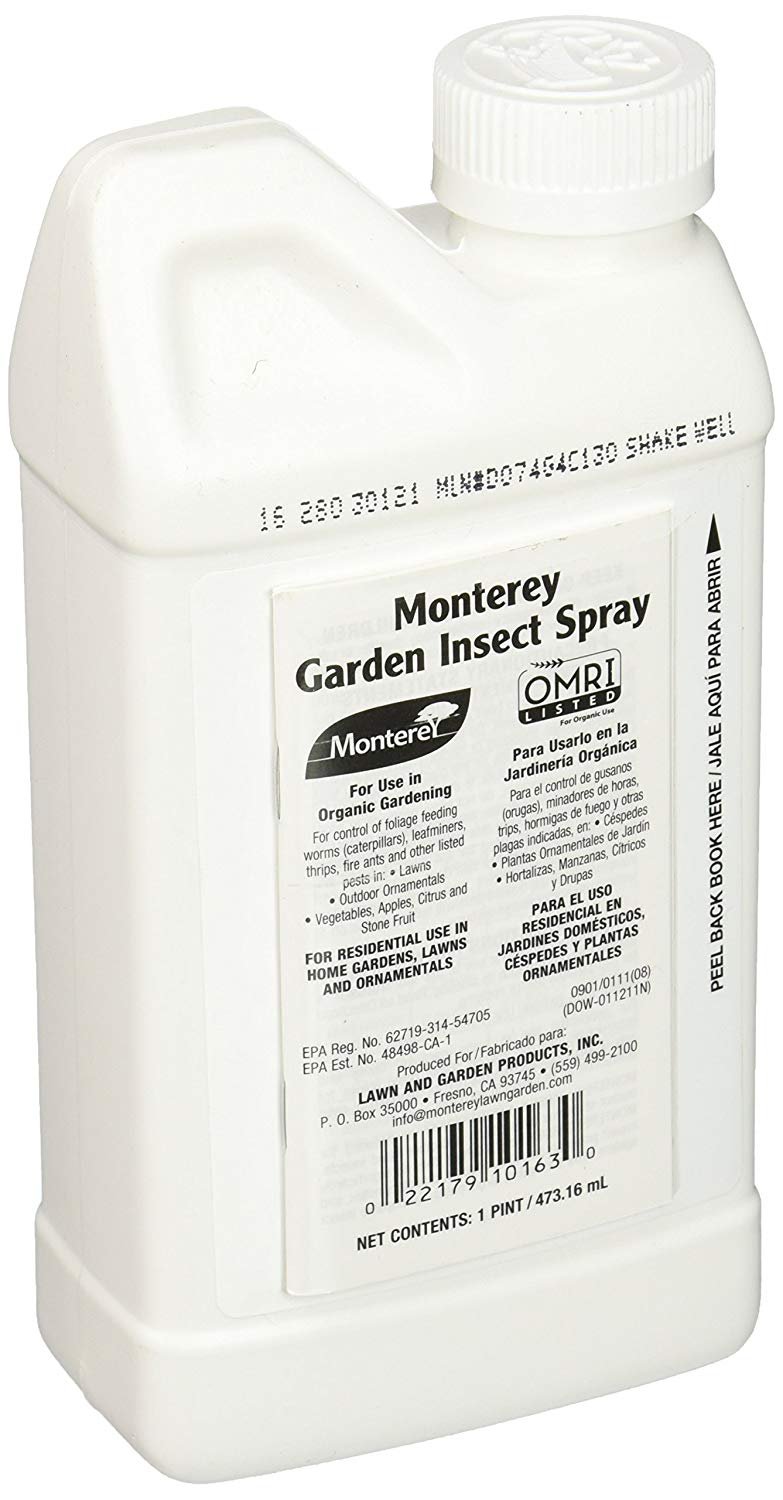 Monterey Garden Insect Spray Concentrate, for Organic Gardening, 16 oz. - image 2 of 9