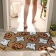 thumbnail image 5 of Felpudo De Halloween, Divertida Bienvenida A Casa, Decoraciones Para Puerta Delantera, Felpudo Antideslizante Para Puerta, Decoración De Halloween Cateissary HA045932-05, 5 of 6