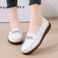 thumbnail image 3 of Cyiecw Womens Loafers Comfortable Flats Shoes Women Driving Shoes Breathable Non-Slip Fashion Shoe Moccasins, 3 of 7