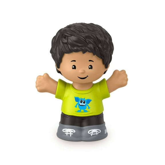 Fisher-Price Little People Boy in Monster Shirt Figure for Toddlers & Preschool Kids