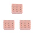 thumbnail image 1 of Sonducket Correa de extensión Extensores de sujetador Hebilla 3 Ganchos Ganchos Botones elásticos prácticos Abrazadera Reemplazo íntimo 3 Type1 NO1, 1 of 6