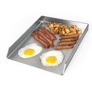 PRO Stainless Steel Griddle for Medium Grills