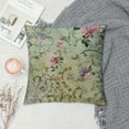 thumbnail image 2 of Chilfamy Floral Design Print Pillow Covers for Couch High-Quality Square 1PC 24x24in, 2 of 5