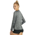 thumbnail image 6 of Sporti Women's L/S Hybrid UPF 50+ Sun Shirt,Crew Neck,Long Sleeve, Athletic (Women’s), 6 of 9