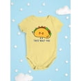 thumbnail image 3 of Taco 'Bout You Bodysuit Infant -Smartprints Designs,  Newborn, 3 of 4