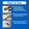 thumbnail image 6 of (6 pack) GE Seal Interior Kitchen & Bath, Pack of 1, Clear 2.8 oz Tube, 6 of 12