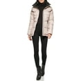 thumbnail image 2 of Kenneth Cole Women's Horizontal Zip Puffer, Frost, X-Small, 2 of 4