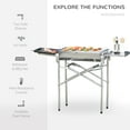 thumbnail image 4 of Outsunny Outdoor BBQ Portable Grill, 4 of 10