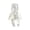 B003- Clear, variant on Slow Rise Stress Ball, Silicone Student Doll, Silicone Rubber, 2.5 In, Squeeze Slow Rise, Sensory, Green, Relaxation Toys, Stretchy Squeeze Toys, 1 Pc, Valentines Toys