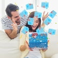 thumbnail image 3 of LmnLft Surprise Gift Box Explosion, Christmas Envelope Gift Box, Folding Pop Up Box for Money, Holiday Birthday Anniversary Valentine Proposal Creative Present Wrapping Idea, 3 of 5