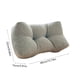 thumbnail image 3 of Cojín de soporte lumbar para silla de oficina para largas horas sentado Cojín de soporte lumbar para coche Cojín lumbar Wonder Cojín de respaldo para siesta Cojín de silla Cojín de poliéster, 3 of 6