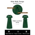 thumbnail image 4 of Vestido Simier Fariry para mujer, manga larga, manga larga, midi, talla M, 4 of 5