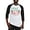 Black/White, variant on CafePress - Im Nice She's Naughty Elf Hat Baseball Jersey - Cotton Baseball Jersey, 3/4 Raglan Sleeve Shirt