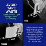 Epson LABELWORKS LW-Z5000PX Industrial Label Maker Kit - Accessories, PX 147' Bulk Label Rolls, Desktop Printer