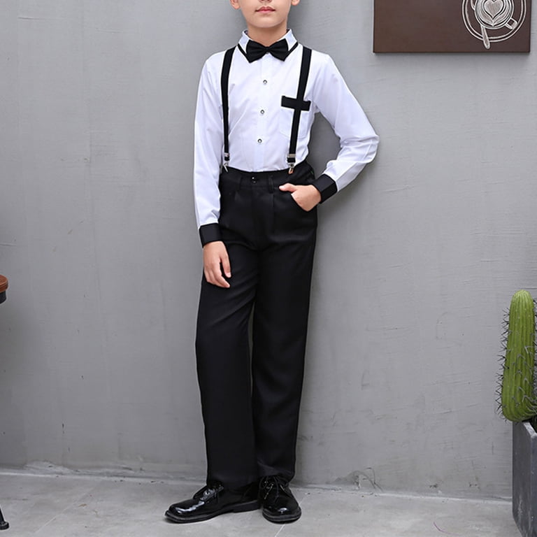 black dress shirt with suspenders Custom Made A Line Halter Neck Black Backless Prom Dresses, Black Back –  jbydress main image 0