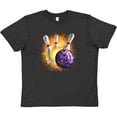 thumbnail image 3 of Inktastic Bowling Strike Youth T-Shirt, 3 of 5