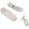 thumbnail image 2 of Teléfono con cable Multifuncional Sonido claro Volumen ajustable Teléfono fijo montable en la pared para el hogar Hotel Oficina Blanco, 2 of 5