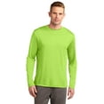 thumbnail image 2 of Sport-Tek Men's Comfort Long Sleeve Competitor T-Shirt_Lime Shock_S, 2 of 5