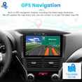 thumbnail image 5 of IKASEFU Car Radio Stereo Android 13 for Subaru Forester 2008-2012, 9 inch Touch Screen GPS Navi 2G+32G with Carplay/Android Auto SWC GPS WiFi Bluetooth FM RDS AM DSP, 5 of 12
