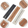 thumbnail image 7 of 3Sets PU Leather Zipper for Sewing 27cm Length Handbag Metal Separating Zippers Frames Bags Accessories for Knitting Crochet Bags for DIY Shoulder Purse Making Sewing Craft Projects, 7 of 7
