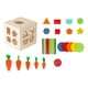 thumbnail image 5 of Juguete Montessori de madera , juguetes sensoriales, forma de aprendizaje temprano, clasificación de tamaño para bebés, niños, niñas, preescolar, 5 of 8