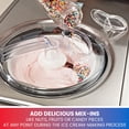 thumbnail image 4 of Total Chef Máquina automática para hacer helados y yogures 2 en 1 Pantalla LCD Compresor incorporado de 1.6 qt Helado de sorbete congelado casero fresco en 1 hora Sin sal ni precongelación Acero inoxi, 4 of 5
