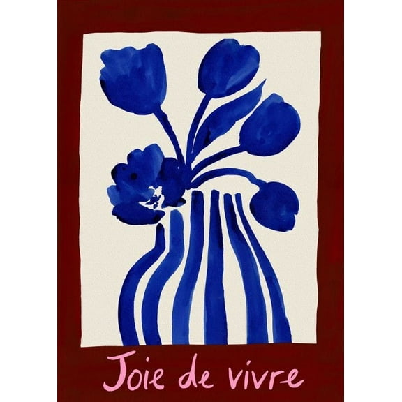 Emily Daborn - Joy Of Living Print Wall Art, Modern Wall Decor For Living Room Bedroom, 8x12 UNFRAMED