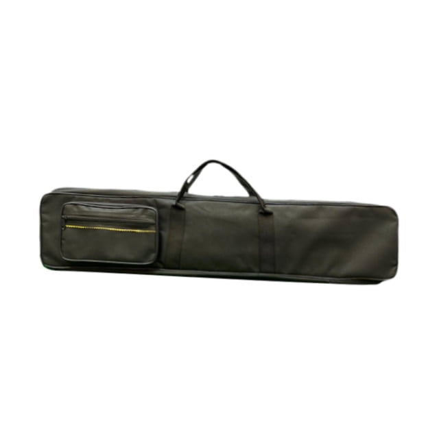 pitrice Pool Cue Case 4x4 1/2 Snooker Divider Pouch with Pool Cases Cue Billiard Cue Black 85x17cm