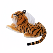 Tiger Plush Toy Cute Soft Stuffed Animal Plush Doll - Home Car Decor Paper Box -18 Inches