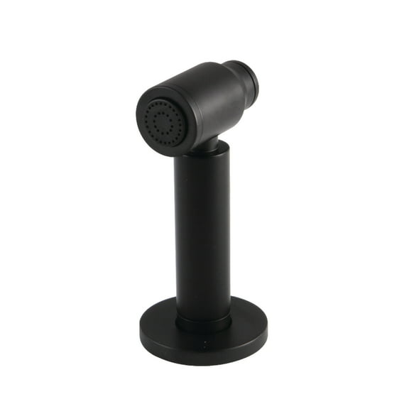 Kingston Brass CCRP61K0 Brass Kitchen Faucet Side Sprayer in Matte Black