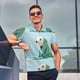 thumbnail image 4 of Balery Dog Wrapped in Towel Camisa Polo de Hombre con Estampado, de Manga Corta y Tejido Medio, Camisa Tipo Golf Polo-X-Large, 4 of 6