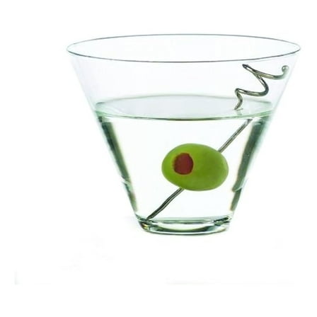 13-1/2-Ounce Stemless Martini, Box of 12