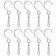 thumbnail image 3 of 10pcs 360 Degrees Rotation Hooks Stainless Steel Bearing Hook for Wind Chimes, 3 of 4