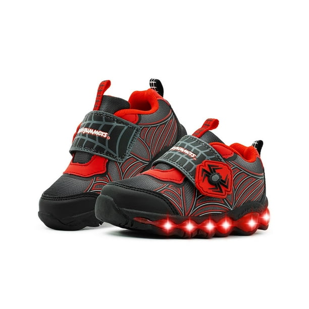 Zapatos Bubble Gummers Tenis Spiderman Luces Hombre Araña Bubble - Main Image