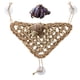 thumbnail image 1 of Hermit Crab Climbing Toys, Seagrass Mat Lizard Hammock with Suction Cup, Natural Seagrass Woven Net, 1 of 5