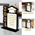 thumbnail image 3 of OULII Graduate Decorations Wooden Table Centerpiece for Graduation Party 1Set, 3 of 8