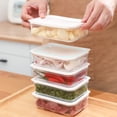 thumbnail image 4 of Onion Ginger And Garlic Storage Box Space Saving Freezer Side Door Box for Food Leftovers Frozen Food, 4 of 6
