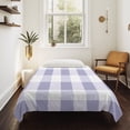 thumbnail image 4 of Purple Plaid Tapestry for Bedroom Wall Hanging Tapestry, Spring Summer Farmhouse Buffalo Checkered Ceiling Backdrop Tapestries Poster Blanket Wall Decor for Teens Room Living Room Dorm 39" x 59", 4 of 8