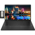 thumbnail image 1 of HP 17.3" FHD IPS Anti-Glare Laptop, AMD Ryzen 7 7730U, 32GB RAM, 1.28TB Storage (1TB SSD+288GB Docking Station Set), AMD Radeon Graphics, Number Pad, Wi-Fi 6, HD Camera, Win 11, Black, 1 of 9