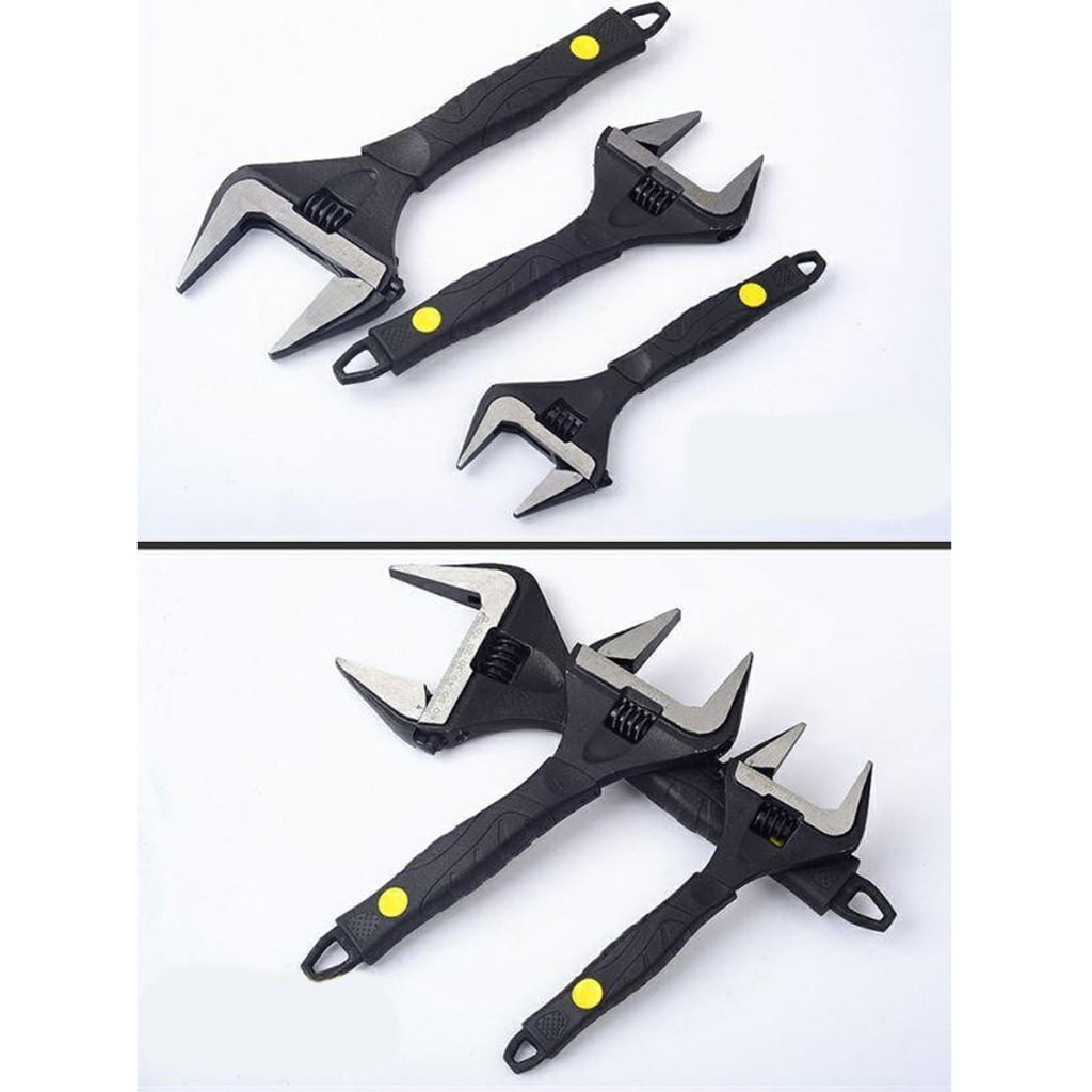 Wide Opening Spanner Adjustable Wrench Tool For Different Nut Size Easy Handling