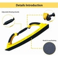 thumbnail image 4 of Longboard Hand Sanding File Block: Adjustable Radius Flex Sanding Block Hand Grinder, Sanding Blocks Auto Body, Flexible Sanding Block for Automobile Ship Wood Grinding, 4 of 7