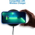 thumbnail image 4 of JETech Case Compatible with iPhone 13 Pro Max 6.7-Inch, Shockproof Phone Bumper Cover, Anti-Scratch Clear Back (Blue), 4 of 6