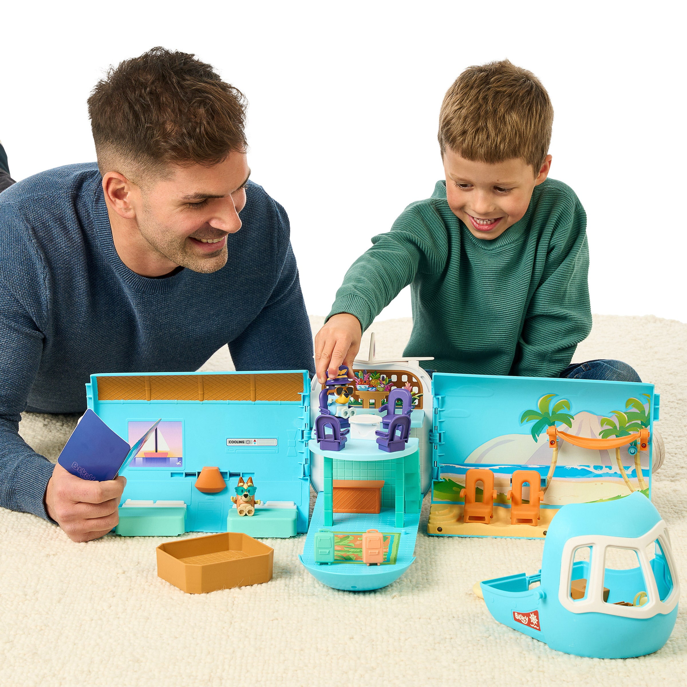 Bluey Transforming Plane 3-in-1 Mega Playset