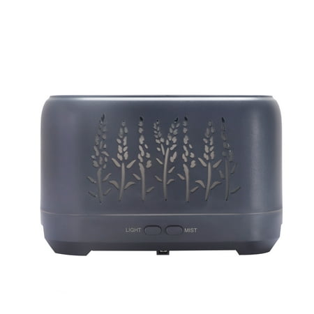 

UNLLLL Hollow Lavender Flame Humidifier Household Flame Aromatherapy Machine 5V Usb 200ml for Home Outdoor Car