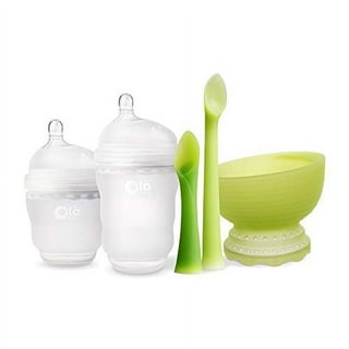 6pcs Of Silicone Baby Spoons And Forks Over 6 Months Old And Up,Super  Durable And Non Fragile,Bast Gift