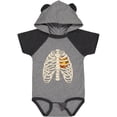 thumbnail image 3 of Inktastic Basketball Heart Boys or Girls Baby Bodysuit, 3 of 5