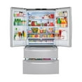 thumbnail image 5 of LG LMWC23626S 23 Cu. Stainless Steel Ft. 4-Door French Door Refrigerator with 2 Freezer Drawers, 5 of 8