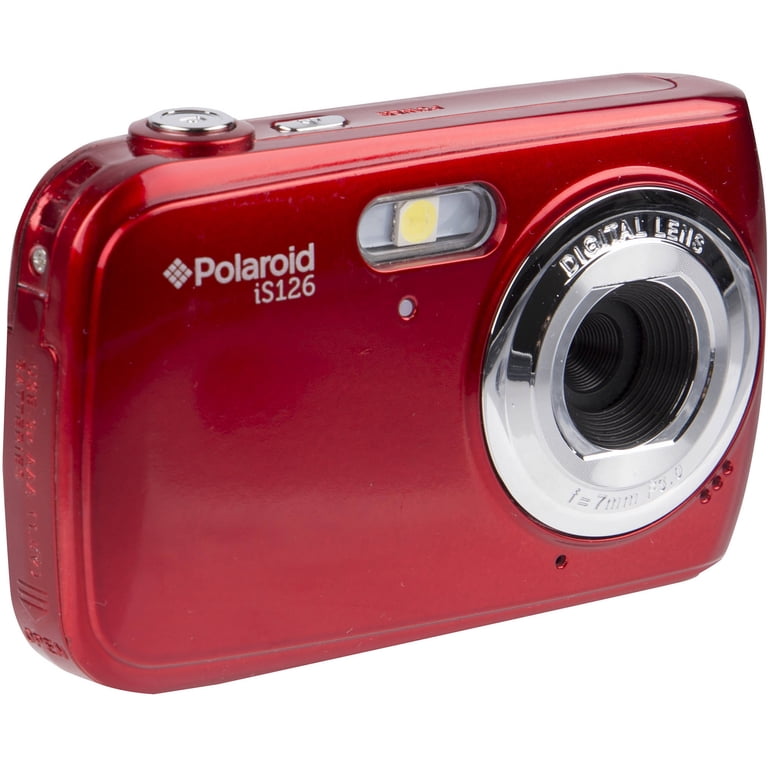 polaroid is126 16.1mp digital camera (red) - Walmart.com