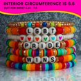 thumbnail image 2 of czcpp-Trendy Cross Beaded Stackable Layering Bracelets Set for Women - God Christ Pray Beaded Stretch Bracelets Elastic Layering Friendship Bracelets Jewelry Gifts for Women, 2 of 4