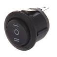 thumbnail image 2 of 20 Pcs x ON//ON 3 Position SPDT Round Boat Rocker Switch 6A/250V 10A/125V AC, 2 of 4